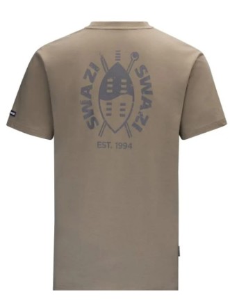 Reverse Clan Tee - Stone 